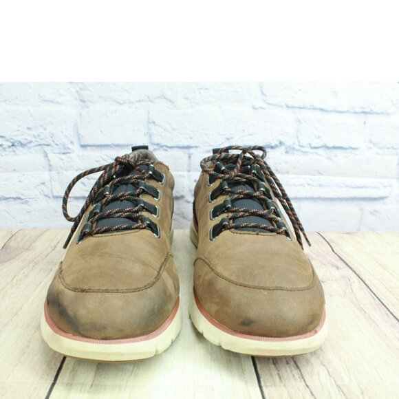 LL Bean Kennebec Brown Leather Anti Odor Casual Oxford Shoes Size 10.5 M - Picture 4 of 9